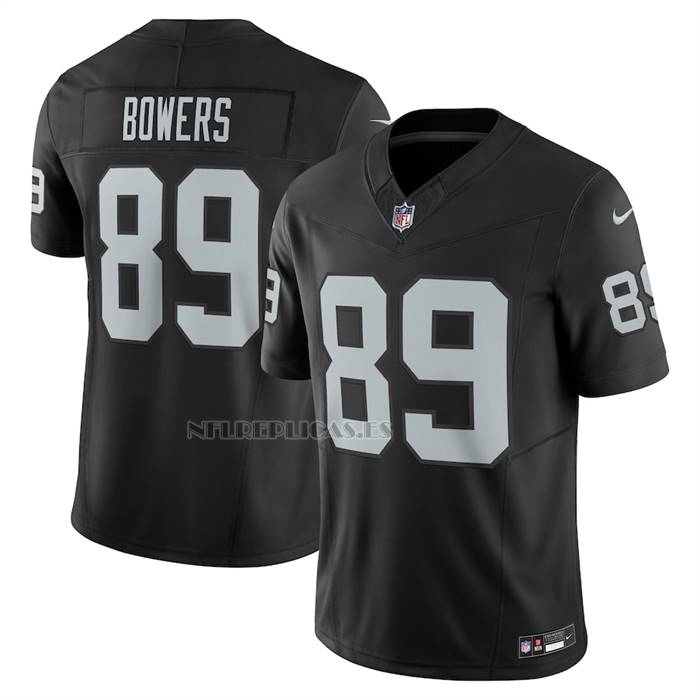 Camiseta NFL Limited Las Vegas Raiders Brock Bowers Vapor F.U.S.E. Negro